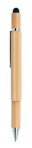 Multifunktions-Stift Bambus - Holz bedrucken, Art.-Nr. MO6559-40