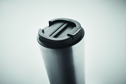 Doppelwandiger Becher 510 ml - Mattsilber bedrucken, Art.-Nr. MO6579-16 Doppelwandiger Becher 510 ml - Mattsilber bedrucken, Art.-Nr. MO6579-16