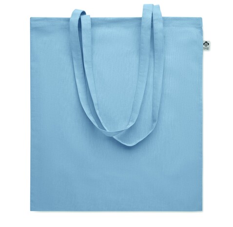 Einkaufstasche Organic Cotton - Babyblau bedrucken, Art.-Nr. MO6711-66