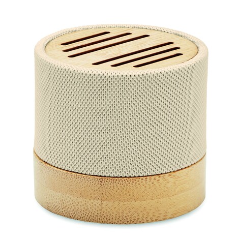 Wireless Lautsprecher - Beige bedrucken, Art.-Nr. MO6847-13 Wireless Lautsprecher - Beige bedrucken, Art.-Nr. MO6847-13