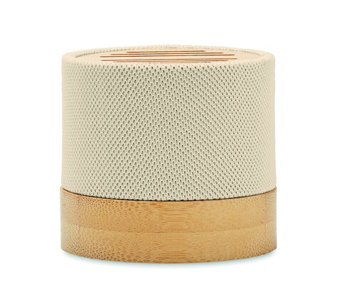 Wireless Lautsprecher - Beige bedrucken, Art.-Nr. MO6847-13 Wireless Lautsprecher - Beige bedrucken, Art.-Nr. MO6847-13
