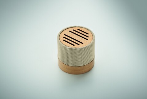 Wireless Lautsprecher - Beige bedrucken, Art.-Nr. MO6847-13 Wireless Lautsprecher - Beige bedrucken, Art.-Nr. MO6847-13