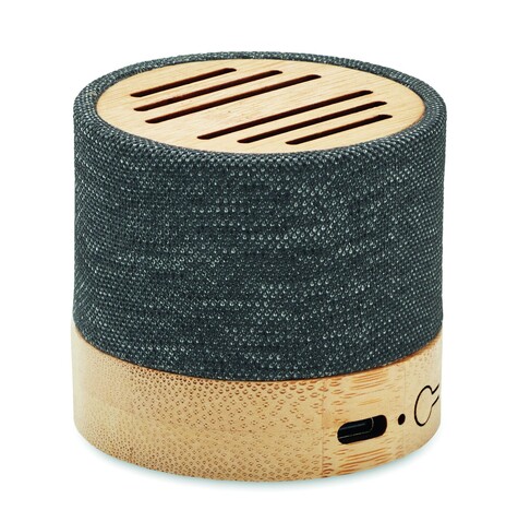 Wireless Lautsprecher - Schwarz bedrucken, Art.-Nr. MO6847-03 Wireless Lautsprecher - Schwarz bedrucken, Art.-Nr. MO6847-03