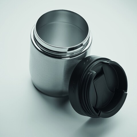 2in1 Isolierflasche 500ml - Mattsilber bedrucken, Art.-Nr. MO6948-16 2in1 Isolierflasche 500ml - Mattsilber bedrucken, Art.-Nr. MO6948-16