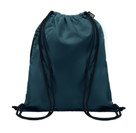 Großer Beutel mit Kordelzug - Marineblau bedrucken, Art.-Nr. MO6997-85