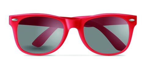 Sonnenbrille - Rot bedrucken, Art.-Nr. MO7455-05 Sonnenbrille - Rot bedrucken, Art.-Nr. MO7455-05