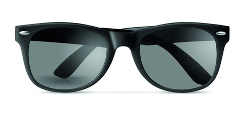 Sonnenbrille - Schwarz bedrucken, Art.-Nr. MO7455-03