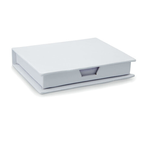 Memo Box - Weiß bedrucken, Art.-Nr. MO7627-06
