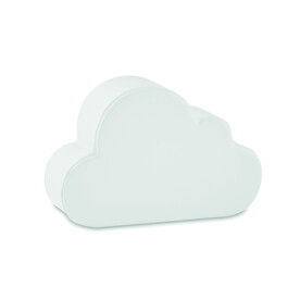 Anti-Stress-Wolke - Weiß bedrucken, Art.-Nr. MO7983-06