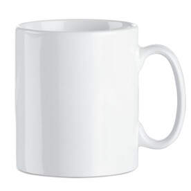 Keramiktasse 300ml - Weiß bedrucken, Art.-Nr. MO8040-06