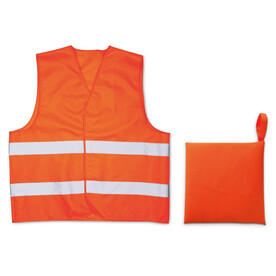 Sicherheitsweste - Orange bedrucken, Art.-Nr. MO8062-10
