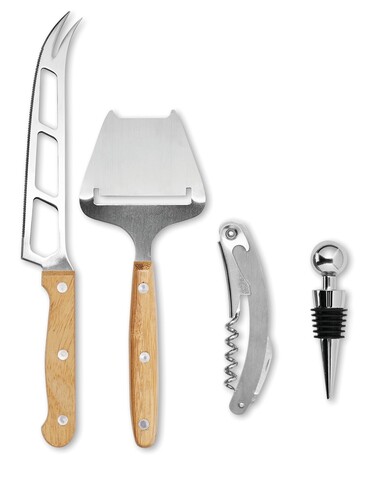 Wein und Käse Set - Holz bedrucken, Art.-Nr. MO8416-40