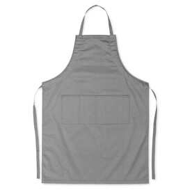 Küchenschürze - Grau bedrucken, Art.-Nr. MO8441-07