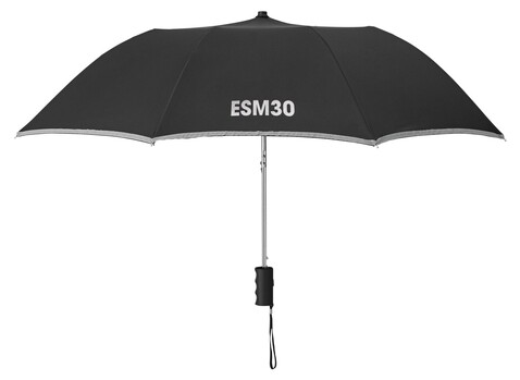 Regenschirm 53cm - Schwarz bedrucken, Art.-Nr. MO8584-03 Regenschirm 53cm - Schwarz bedrucken, Art.-Nr. MO8584-03