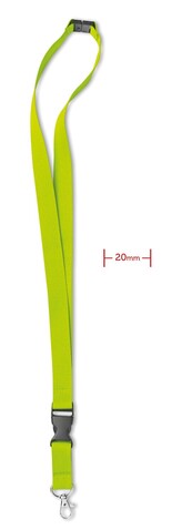 Lanyard mit Metallkarabiner - Limette bedrucken, Art.-Nr. MO8595-48