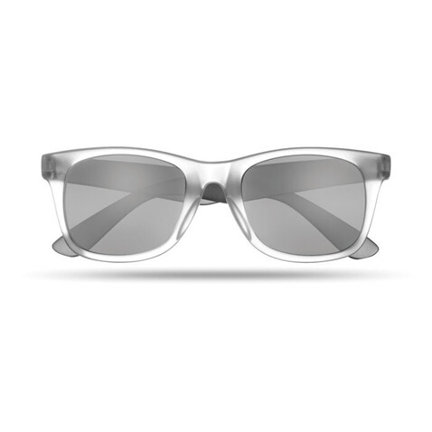 Verspiegelte Sonnenbrille - Schwarz bedrucken, Art.-Nr. MO8652-03