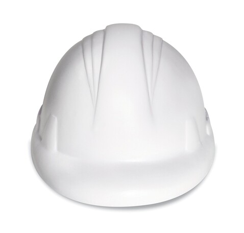 Anti-Stress Schutzhelm - Weiß bedrucken, Art.-Nr. MO8685-06