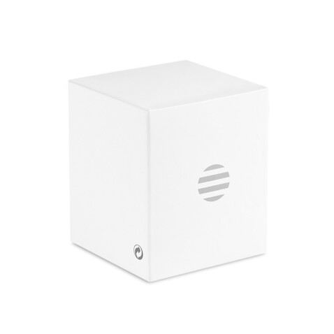 Wireless Lautsprecher, rund - Orange bedrucken, Art.-Nr. MO8726-10