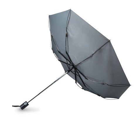Windbeständiger Regenschirm 21” - Grau bedrucken, Art.-Nr. MO8780-07 Windbeständiger Regenschirm 21” - Grau bedrucken, Art.-Nr. MO8780-07