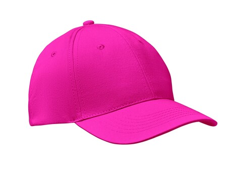 Baseball cap 6 panels 160g/m² - Fuchsie bedrucken, Art.-Nr. MO8834-38