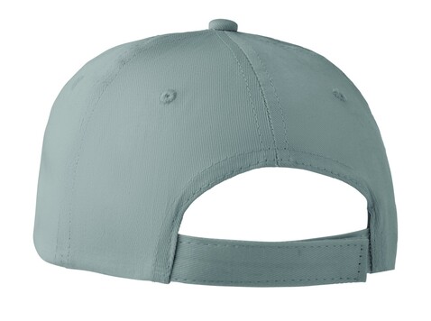 Baseball cap 6 panels 160g/m² - Grau bedrucken, Art.-Nr. MO8834-07