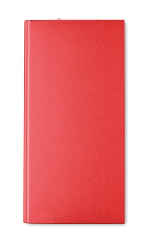 Powerbank 8000 mAh - Rot bedrucken, Art.-Nr. MO8839-05 Powerbank 8000 mAh - Rot bedrucken, Art.-Nr. MO8839-05