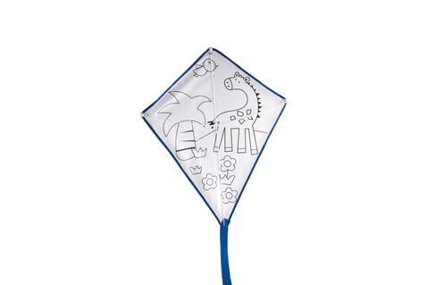 Flugdrachen für Kinder - Blau bedrucken, Art.-Nr. MO8925-04 Flugdrachen für Kinder - Blau bedrucken, Art.-Nr. MO8925-04