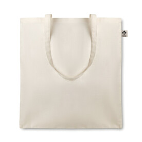 Shopping Tasche - Beige bedrucken, Art.-Nr. MO8973-13