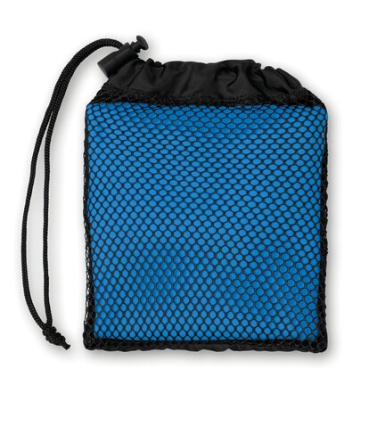 Sporthandtuch in Tasche - Königsblau bedrucken, Art.-Nr. MO9025-37 Sporthandtuch in Tasche - Königsblau bedrucken, Art.-Nr. MO9025-37