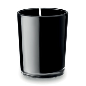 Duftkerze im Glas - Schwarz bedrucken, Art.-Nr. MO9030-03