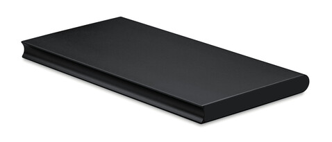 Solar Powerbank 8000 mAh - Schwarz bedrucken, Art.-Nr. MO9051-03 Solar Powerbank 8000 mAh - Schwarz bedrucken, Art.-Nr. MO9051-03