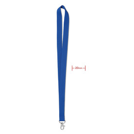 Lanyard - Königsblau bedrucken, Art.-Nr. MO9058-37