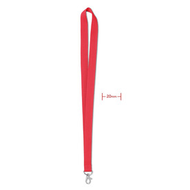 Lanyard - Rot bedrucken, Art.-Nr. MO9058-05