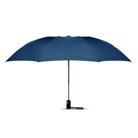 Reversibler Regenschirm - Blau bedrucken, Art.-Nr. MO9092-04