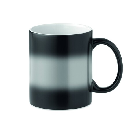 Kaffeebecher mit Farbwechsel - Schwarz bedrucken, Art.-Nr. MO9156-03 Kaffeebecher mit Farbwechsel - Schwarz bedrucken, Art.-Nr. MO9156-03