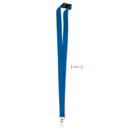 Lanyard - Königsblau bedrucken, Art.-Nr. MO9354-37