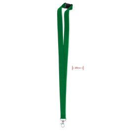 Lanyard - Grün bedrucken, Art.-Nr. MO9354-09