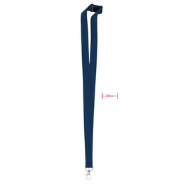 Lanyard - Blau bedrucken, Art.-Nr. MO9354-04