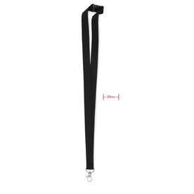 Lanyard - Schwarz bedrucken, Art.-Nr. MO9354-03