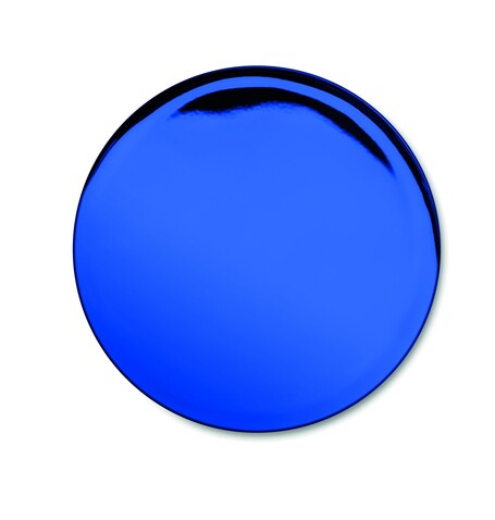 Lippenbalsam mit Spiegel - Blau bedrucken, Art.-Nr. MO9374-04 Lippenbalsam mit Spiegel - Blau bedrucken, Art.-Nr. MO9374-04