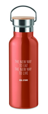 Isolierflasche 500ml - Orange bedrucken, Art.-Nr. MO9431-10 Isolierflasche 500ml - Orange bedrucken, Art.-Nr. MO9431-10