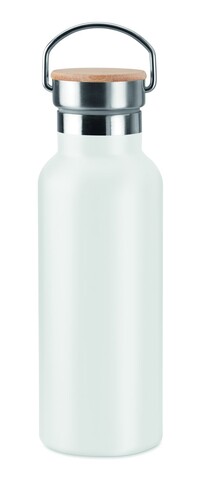Isolierflasche 500ml - Weiß bedrucken, Art.-Nr. MO9431-06