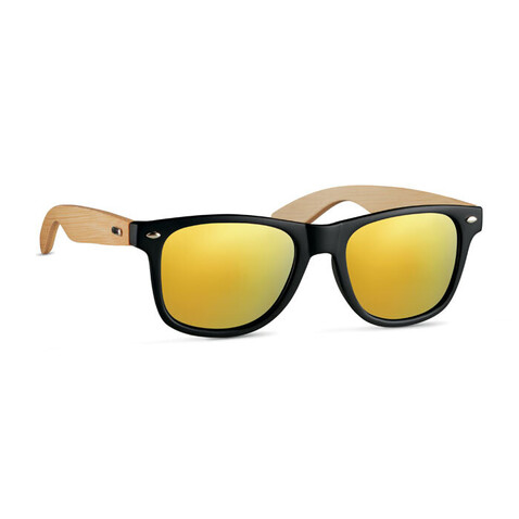 Sonnenbrille - Gelb bedrucken, Art.-Nr. MO9617-08 Sonnenbrille - Gelb bedrucken, Art.-Nr. MO9617-08