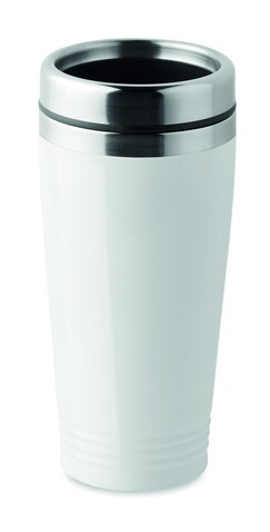 Doppelwandiger Trinkbecher - Weiß bedrucken, Art.-Nr. MO9618-06 Doppelwandiger Trinkbecher - Weiß bedrucken, Art.-Nr. MO9618-06