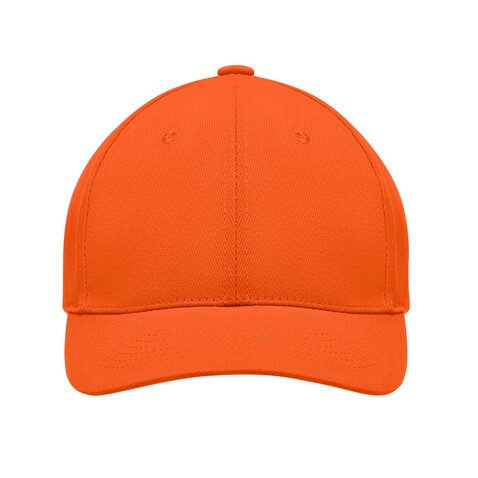 Baseball cap 6 panels 270g/m² - Orange bedrucken, Art.-Nr. MO9643-10 Baseball cap 6 panels 270g/m² - Orange bedrucken, Art.-Nr. MO9643-10