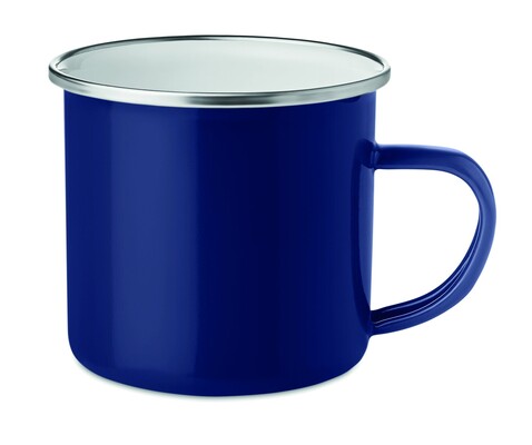 Vintage Kaffeebecher - Blau bedrucken, Art.-Nr. MO9756-04 Vintage Kaffeebecher - Blau bedrucken, Art.-Nr. MO9756-04