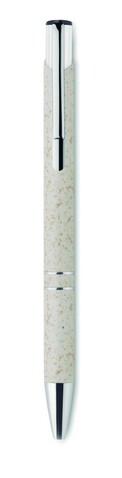 Öko-Druckkugelschreiber - Beige bedrucken, Art.-Nr. MO9762-13 Öko-Druckkugelschreiber - Beige bedrucken, Art.-Nr. MO9762-13