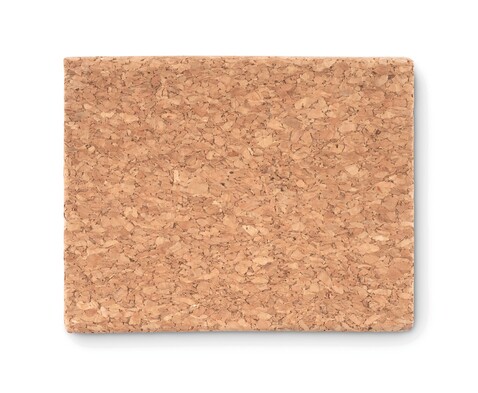 Notizblock-Set mit Kork - Beige bedrucken, Art.-Nr. MO9855-13