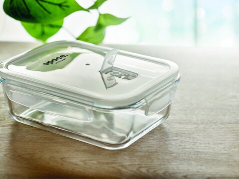 Lunchbox Glas 900ml - Transparent bedrucken, Art.-Nr. MO9923-22