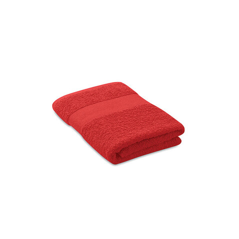 Handtuch Organic Cotton - Rot bedrucken, Art.-Nr. MO9931-05 Handtuch Organic Cotton - Rot bedrucken, Art.-Nr. MO9931-05